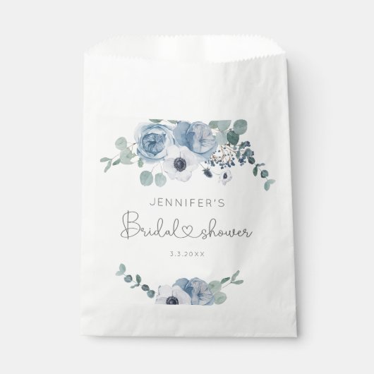 Stofbloem bruiloft bruidsshower bedankzakje (Voorkant)