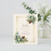 Stofbloem Bruiloft Eucalyptus Groene Budget (Staand voorkant)