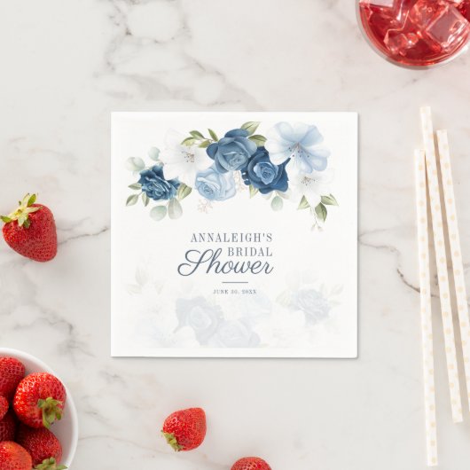 Stofbloem Bruiloftsfeest Papier Servet (Insitu)