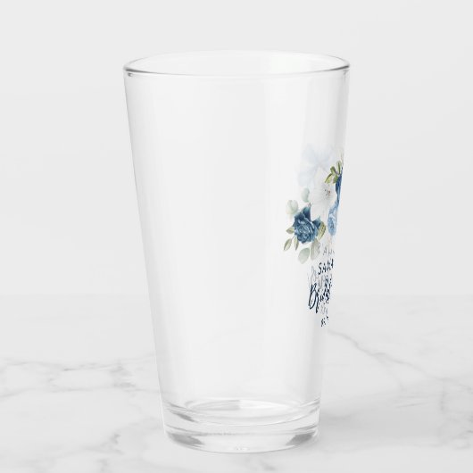 Stofbloem Bruiloftsgeschenk Glas (Rechts)