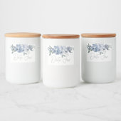 Stofbloem Date Night Pot Voedselcontainer Etiket (Flessen)