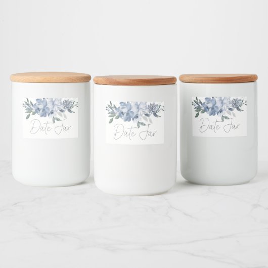 Stofbloem Date Night Pot Voedselcontainer Etiket (Flessen)