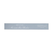 Stofbloem Elegante Trouw Retouradres (Individueel)