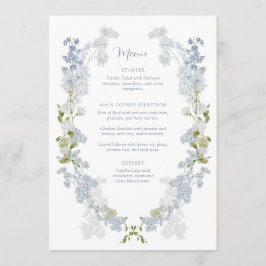 Stofbloem Elegante Tuin Vintage Bruidsfeest Menu