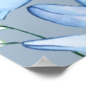 Stofbloem Heilige Communie Welkomstbord Poster (Hoek)