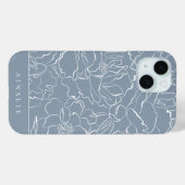 Stofbloem Motief Persoonlijk Case-Mate iPhone Case (Achterkant (horizontaal))