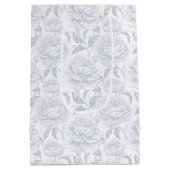 Stofbloem Pioen Chinoiserie Medium Cadeauzakje (Achterkant)