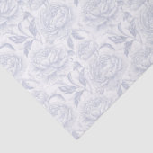 Stofbloem Pioenrozen Chinoiserie Tissuepapier (Detail)