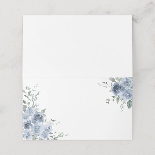 Stofbloem Roze Trouw Plaatskaart Plaatskaartje (Buitenkant ongevouwen)