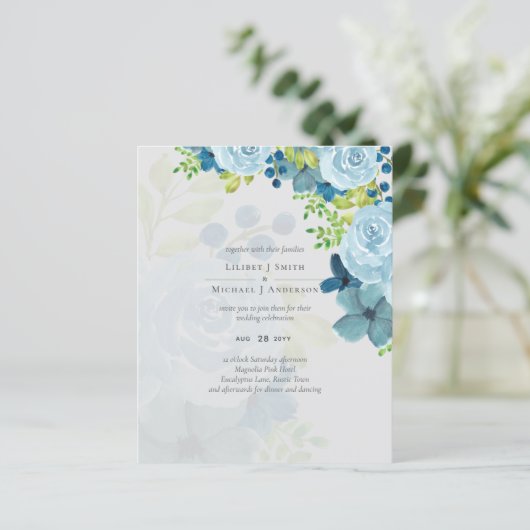 Stofbloem Stof Bloemen Bruiloft Trending Budget (Staand voorkant)