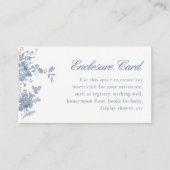 Stofbloem Stof Vintage Bloemen Informatiekaartje (Voorkant)