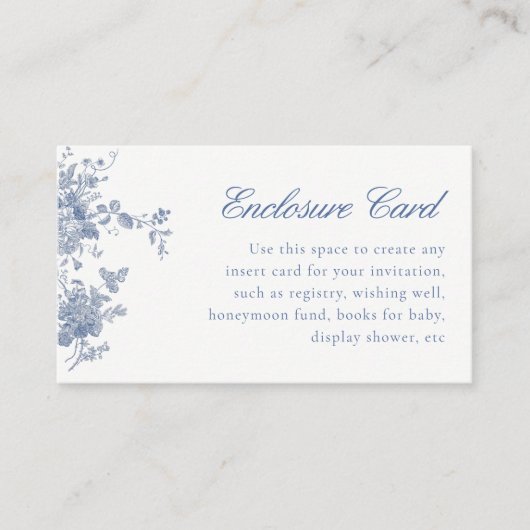 Stofbloem Stof Vintage Bloemen Informatiekaartje (Voorkant)