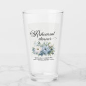 Stofbloem Wit Bloemstuk Oefendiner Glas (Voorkant)