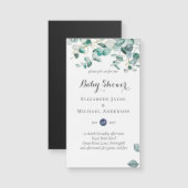 Stofbloemige Blauwe Eucalyptus Groenelementen BABY (Voorkant / Achterkant)