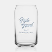 Stofbruid Bruidsmeisjes Jubileumfeest Blikvorm Glas (Voorkant)