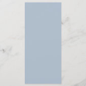 Stofbruiloft Menu (Achterkant)