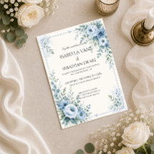 Stofbruiloft met bloemen