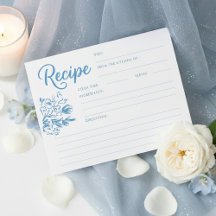 Stofbruiloft Receptkaart met Fantasievol Design