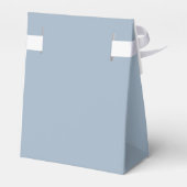 Stofbruin Minimalistische Speciale Datum Trouw Bedankdoosjes (Achterkant)