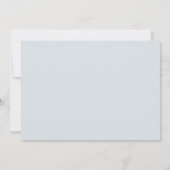 Stofbruine blauwe marine champagne ivoor bloemenca save the date (Achterkant)