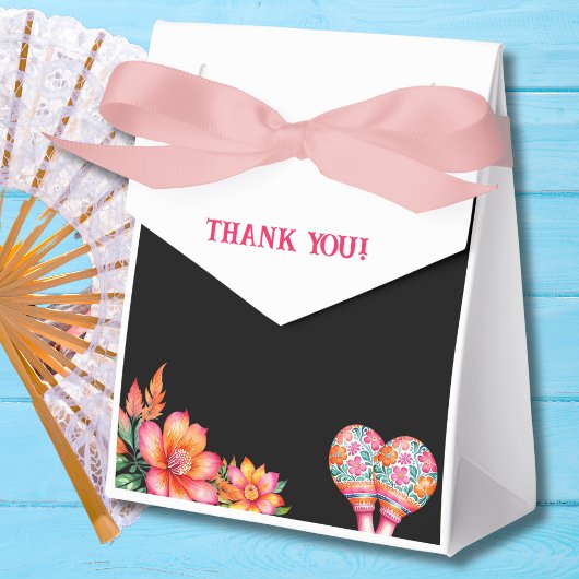 Stofbruine Bloemrijke Fiesta Mexicaanse Bruidsdouc Bedankdoosjes