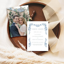 Stofbruine Toile Chinoiserie Trouw Datum Opslaan