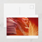stofdeeltjes in de lichtstraal briefkaart (Voorkant / Achterkant)