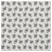 Stoff met fleece en naden stof (Swatch)