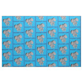 Stoff - Olifant in lijst Stof (Fat Quarter)