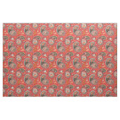 Stoff - Rood Paisley Desing Stof (Fat Quarter)