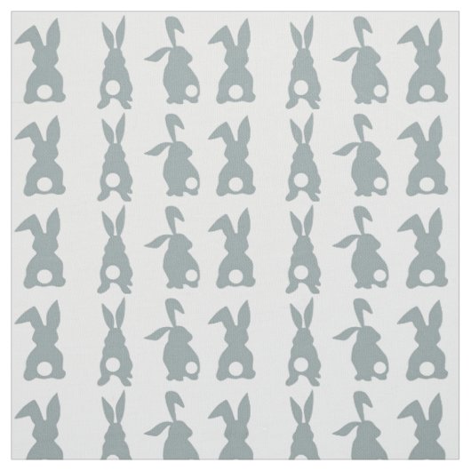 Stoff - Witte Fluffy Staart Stof (Swatch)
