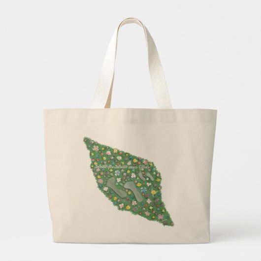 Stoffbeutel Tasche Shopper Grote Tote Bag (Achterkant)