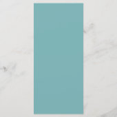 Stoffelijk blauw eucalyptus groen wild weide bruil menu (Achterkant)