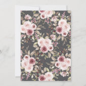 Stoffelijk Roos Bloemen Anand Karaj Punjabi Sikh B Kaart (Achterkant)