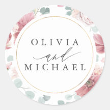 Stoffelijk Roos Bloemen en Goud Lijst Elegant Brui