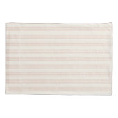 Stoffelijk Roos Modern Minimalistisch Streep Boho Kussensloop (Achterkant)