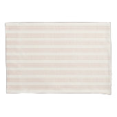 Stoffelijk Roos Modern Minimalistisch Streep Boho Kussensloop (Voorkant)