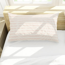 Stoffelijk Roos Modern Minimalistisch Streep Boho Kussensloop