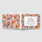 Stoffelijk Sinaasappel Rozen Wijn Rode Orchideeën  Gastenboek (Volledig)