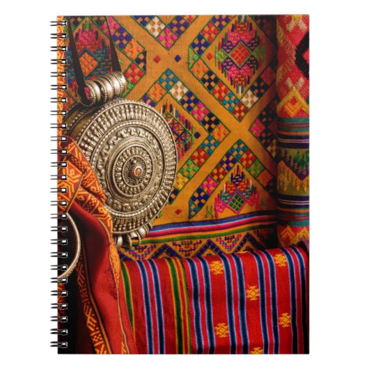 Stoffen, Bhutan Notitieboek (Voorkant)