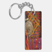Stoffen, Bhutan Sleutelhanger (Voorkant Links)