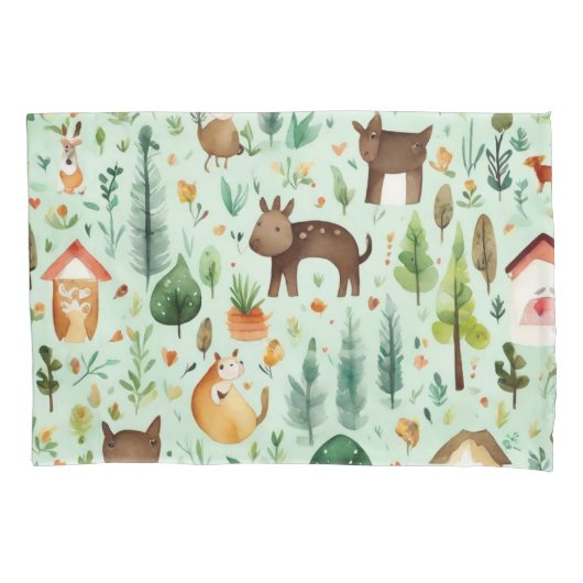 Stoffen die kleurrijk zijn kussensloop (Voorkant)