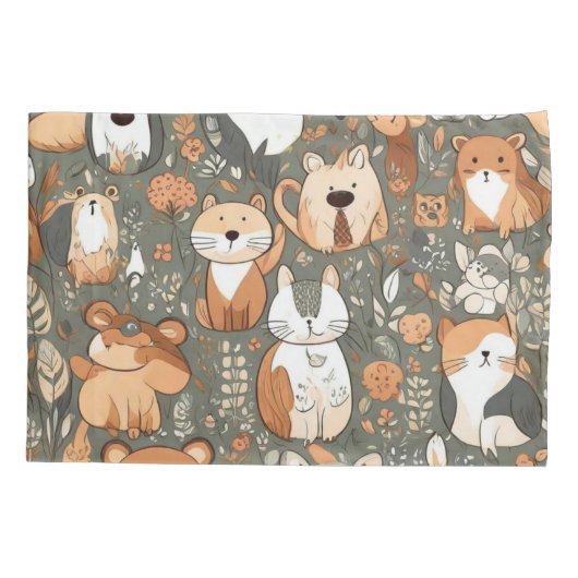 Stoffen die kleurrijk zijn kussensloop (Achterkant)