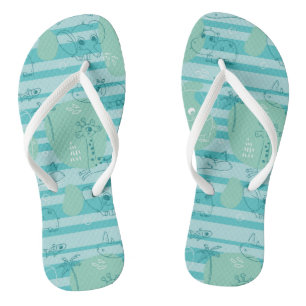Stoffen die met water spelen 1 teenslippers