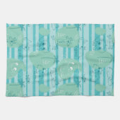 Stoffen die met water spelen 1 theedoek (Horizontaal)