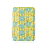 Stoffen die met water spelen 2 badmat (Voorkant Verticaal)