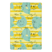 Stoffen die met water spelen 2 mini klembord (Achterkant)