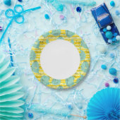 Stoffen die met water spelen 2 papieren bordje (Feest)