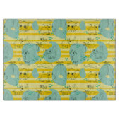 Stoffen die met water spelen 2 snijplank (Voorkant)