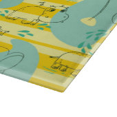 Stoffen die met water spelen 2 snijplank (Hoek)